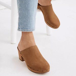 Madewell The Ayanna Clog Acorn L2329